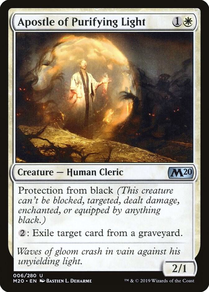 Apostle of Purifying Light 6 card from Core Set 2020