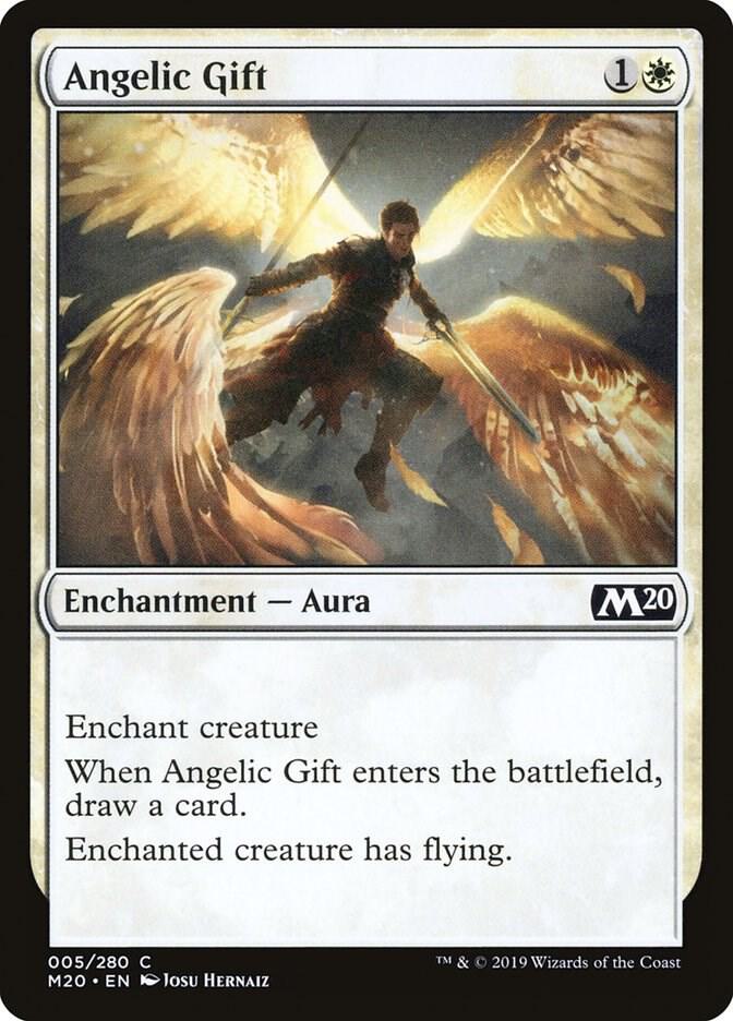Angelic Gift 5 card from Core Set 2020