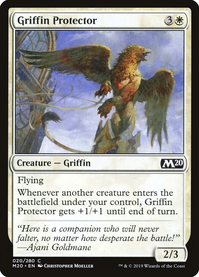 Griffin Protector 20 card from Core Set 2020