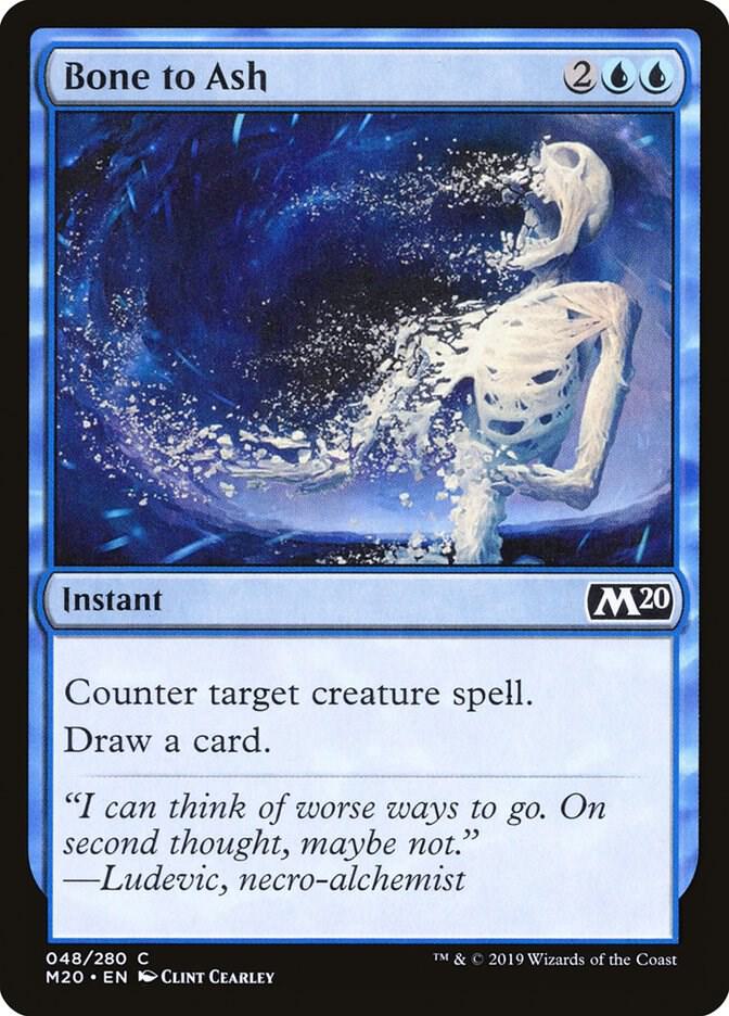 Bone to Ash 48 card from Core Set 2020