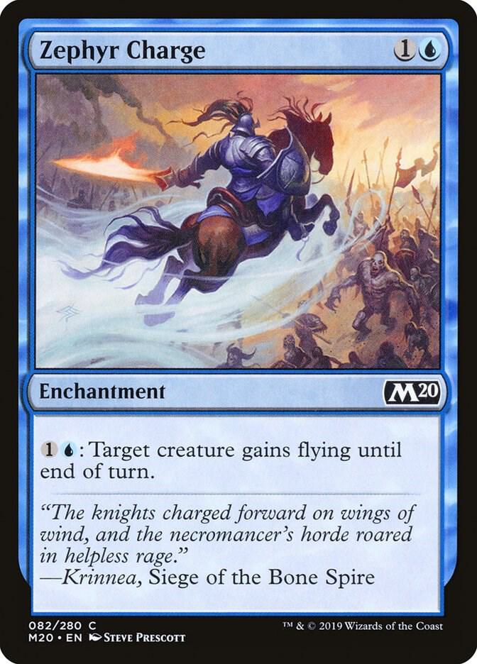 Zephyr Charge 82 card from Core Set 2020