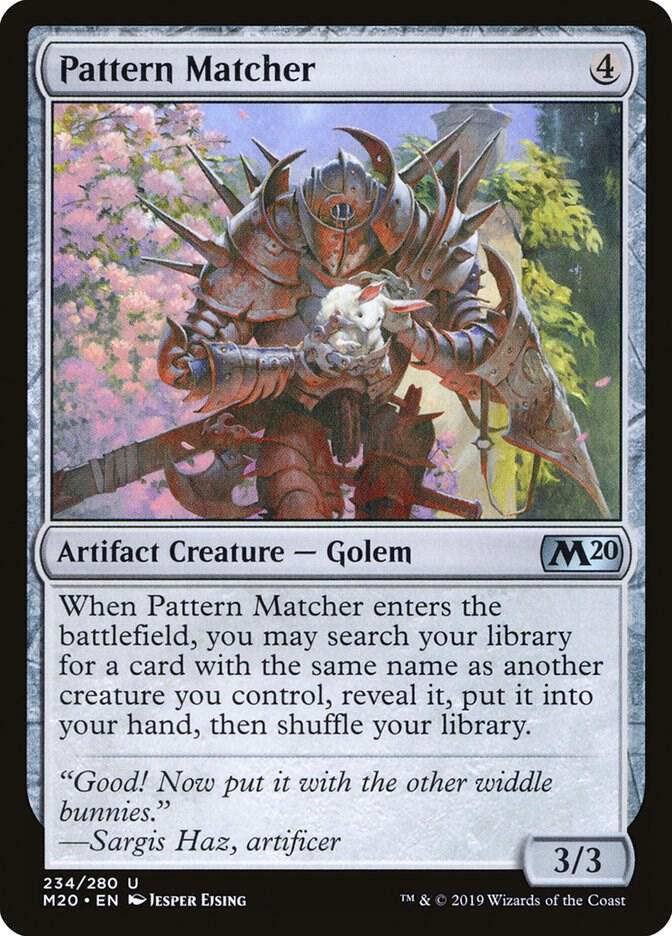 Pattern Matcher 234 card from Core Set 2020
