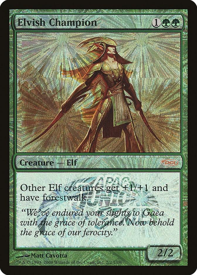 Elvish Champion (Junior APAC Series) 2 card from Junior Series Promos