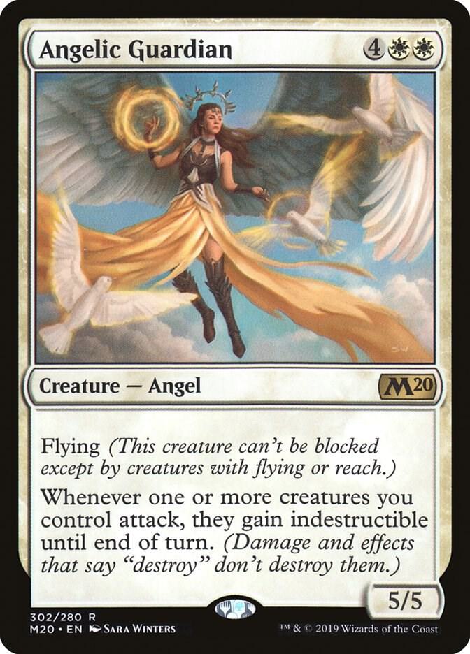 Angelic Guardian 302 card from Core Set 2020
