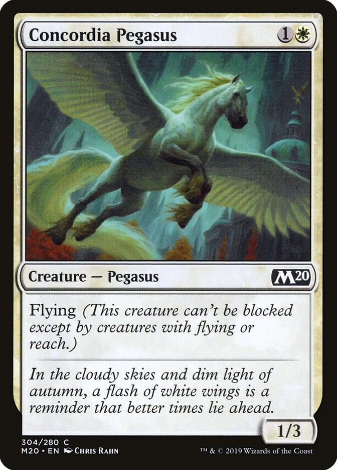 Concordia Pegasus 304 card from Core Set 2020