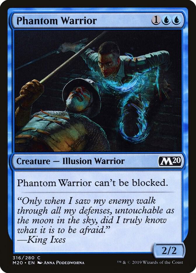 Phantom Warrior 316 card from Core Set 2020