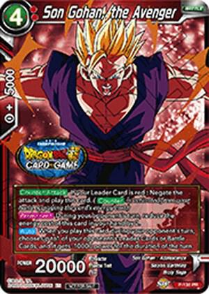 Son Gohan, the Avenger P-138 card from Tournament Promotion Cards