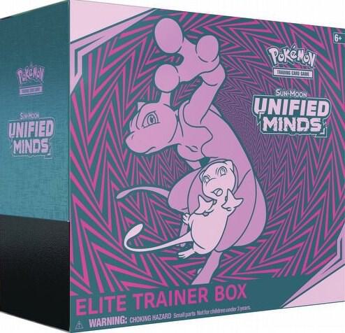 Unified Minds Elite Trainer Box card from SM - Unified Minds