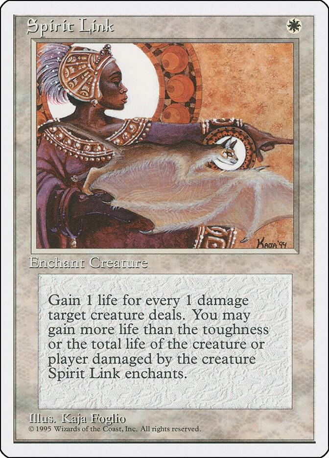 Spirit Link card from Fourth Edition