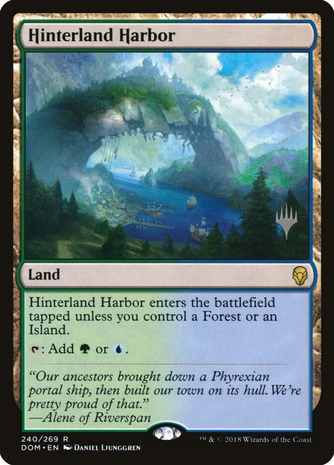 Hinterland Harbor 240 card from Promo Pack: Core Set 2020