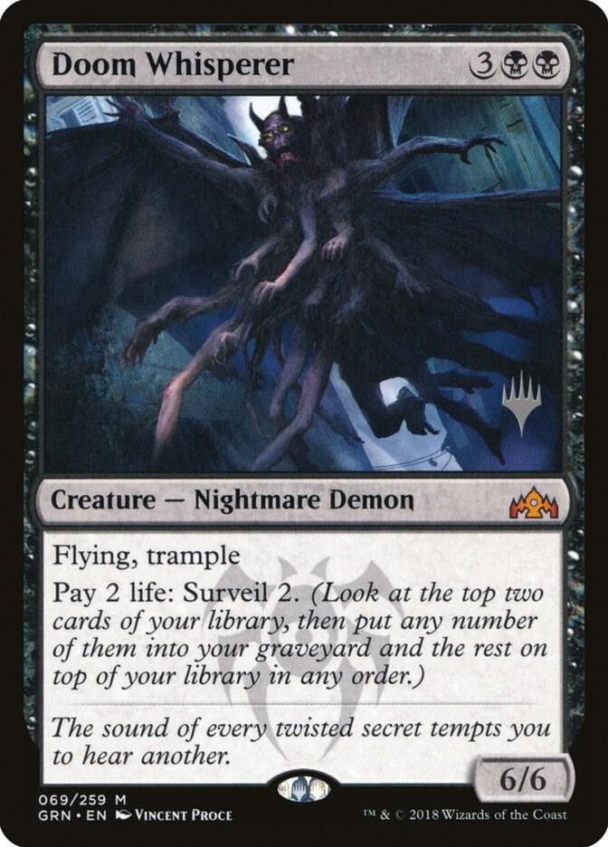 Doom Whisperer 69 card from Promo Pack: Core Set 2020