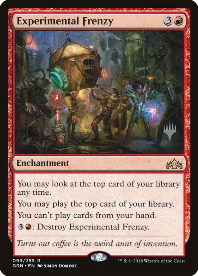 Experimental Frenzy 99 card from Promo Pack: Core Set 2020