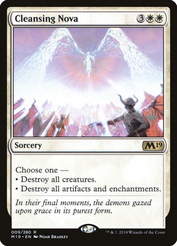 Cleansing Nova 9 card from Promo Pack: Core Set 2020