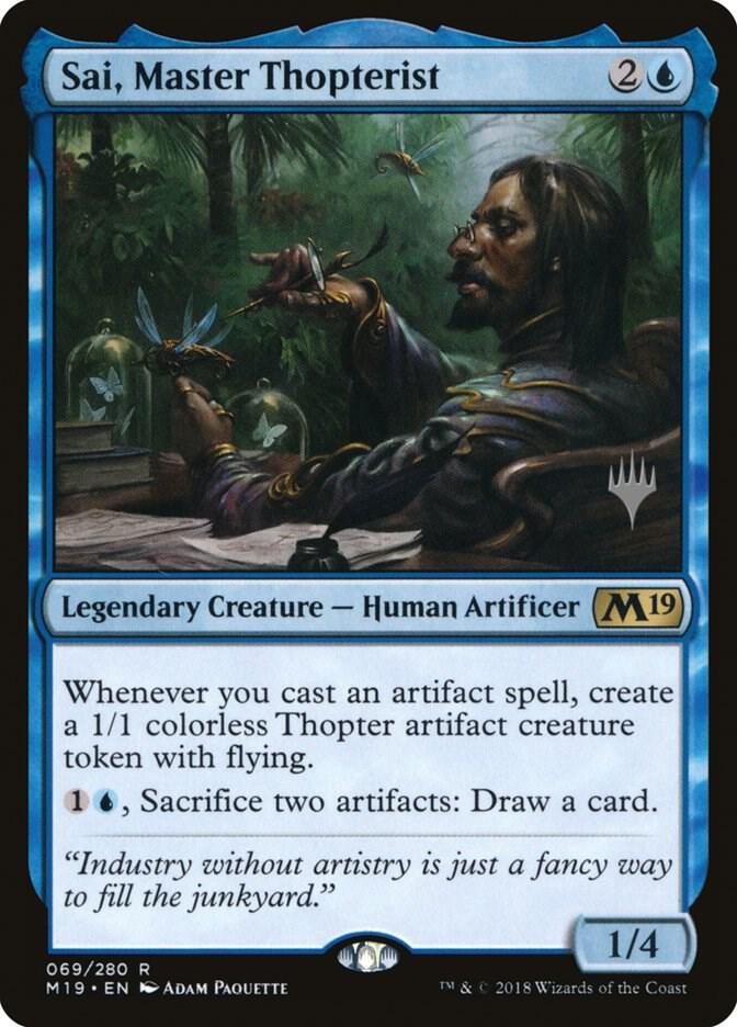Sai, Master Thopterist 69 card from Promo Pack: Core Set 2020