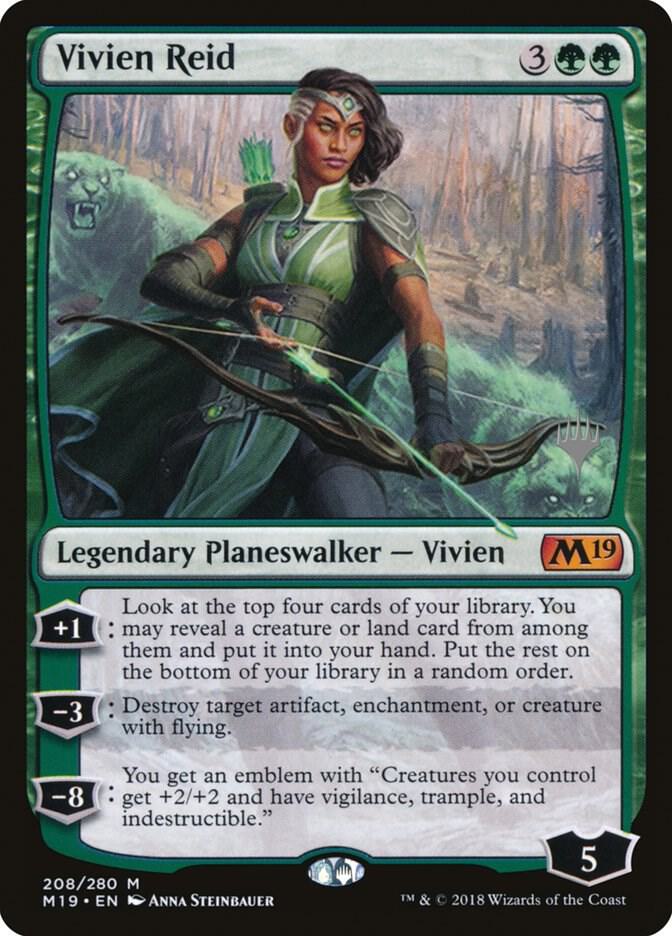 Vivien Reid 208 card from Promo Pack: Core Set 2020