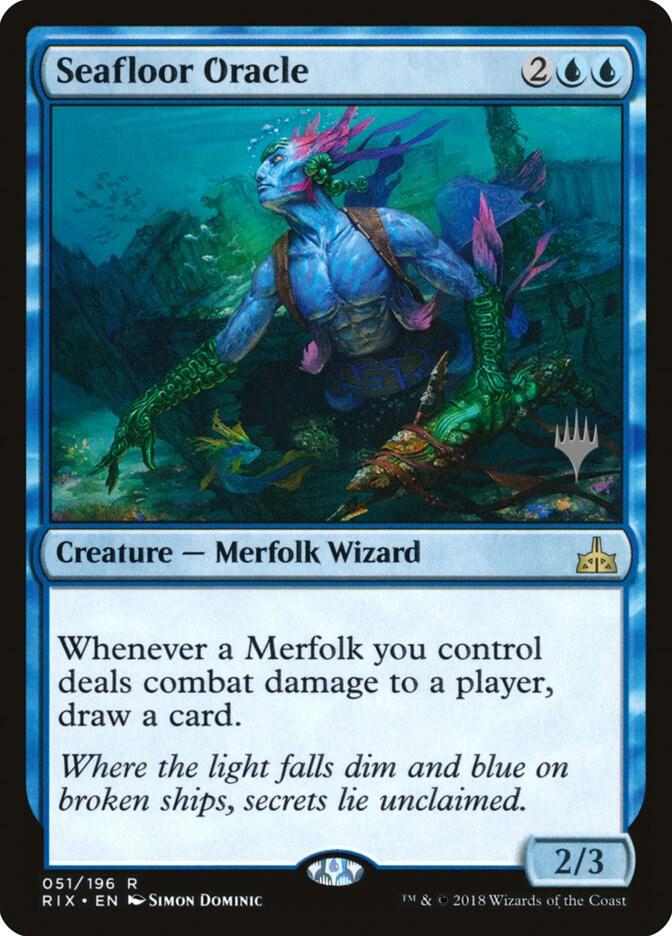 Seafloor Oracle 51 card from Promo Pack: Core Set 2020