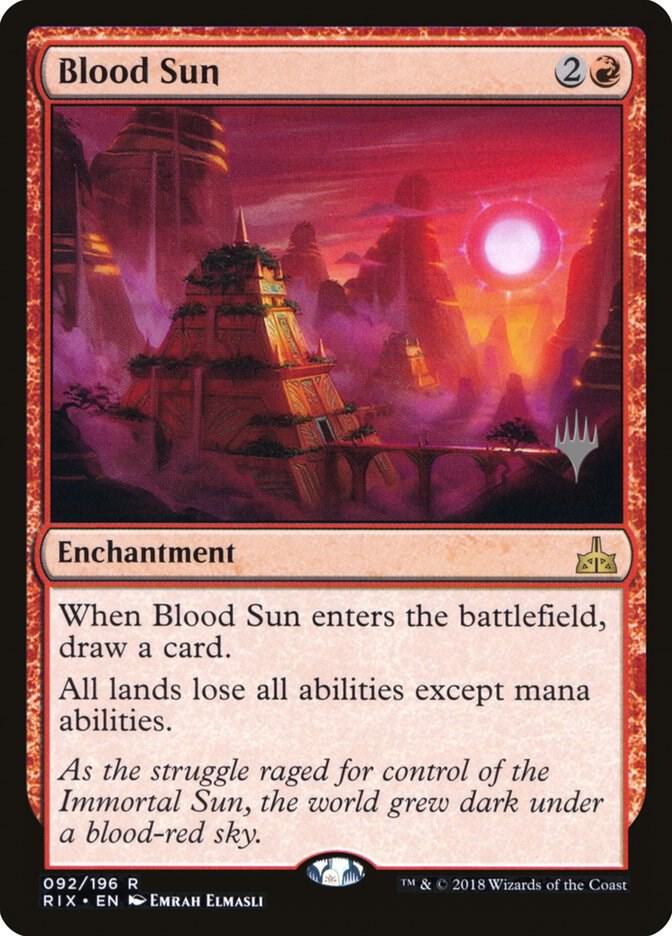 Blood Sun 92 card from Promo Pack: Core Set 2020