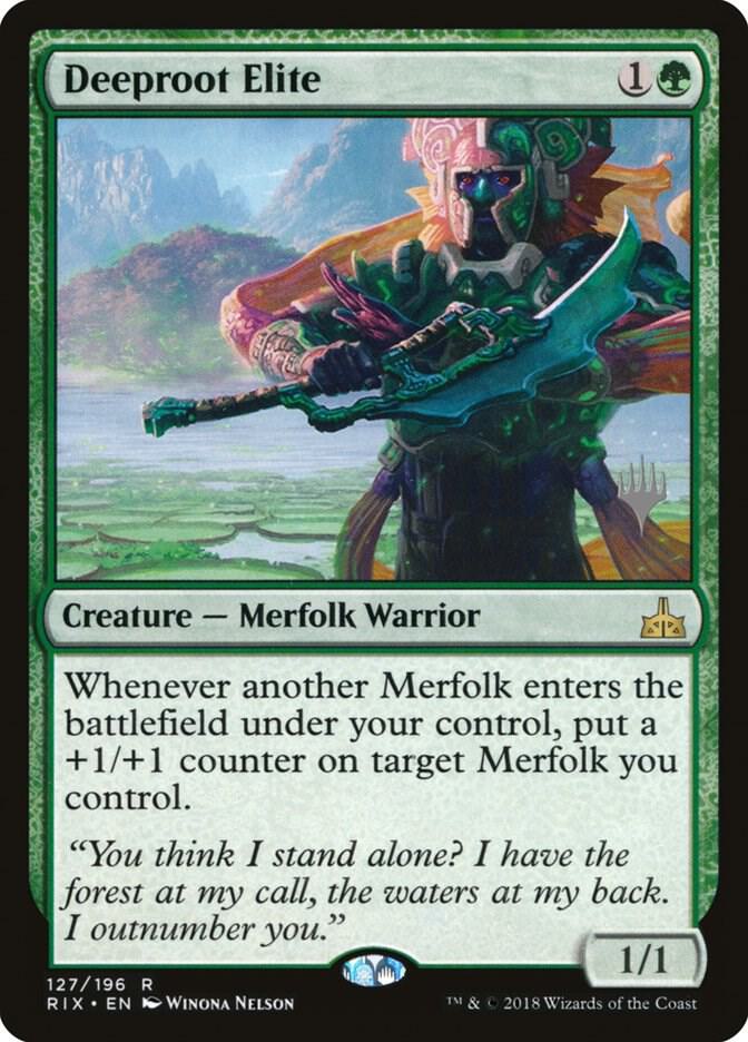Deeproot Elite 127 card from Promo Pack: Core Set 2020
