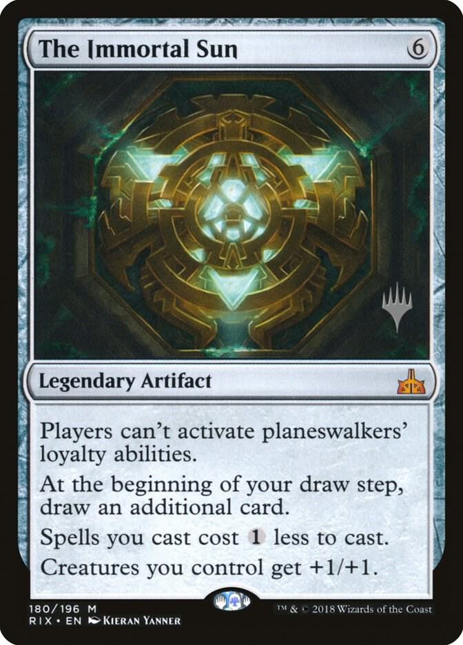 The Immortal Sun 180 card from Promo Pack: Core Set 2020