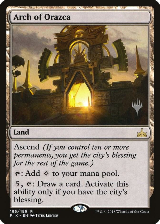 Arch of Orazca 185 card from Promo Pack: Core Set 2020