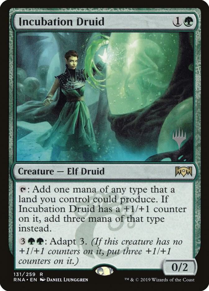 Incubation Druid 131 card from Promo Pack: Core Set 2020