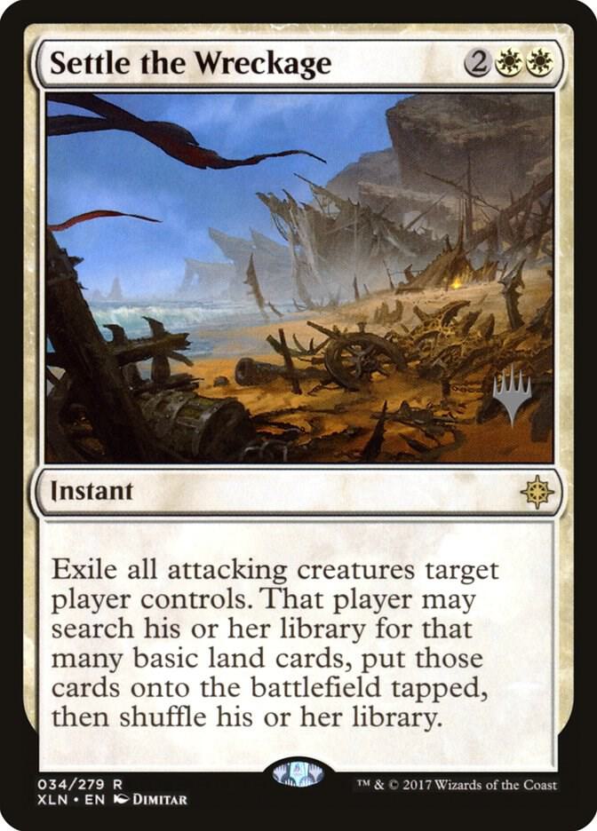 Settle the Wreckage 34 card from Promo Pack: Core Set 2020