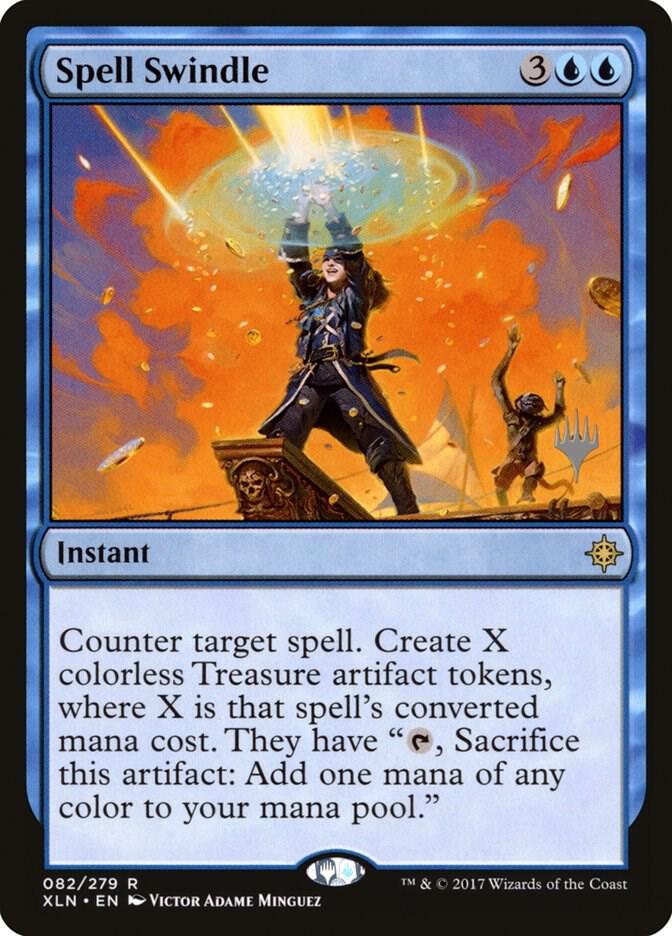 Spell Swindle 82 card from Promo Pack: Core Set 2020