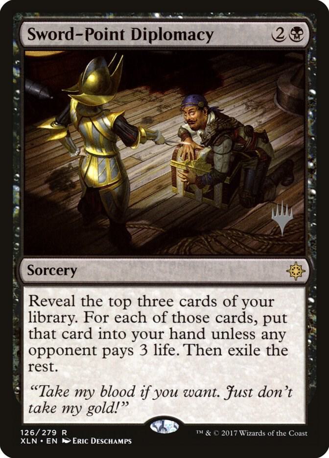 Sword-Point Diplomacy 126 card from Promo Pack: Core Set 2020