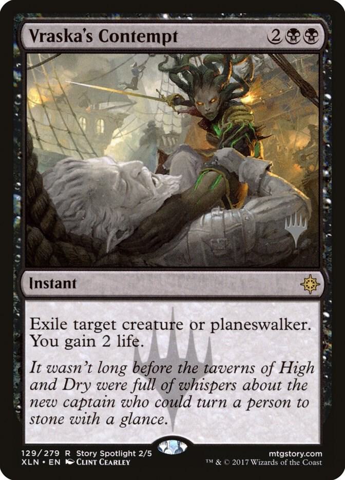 Vraska's Contempt 129 card from Promo Pack: Core Set 2020