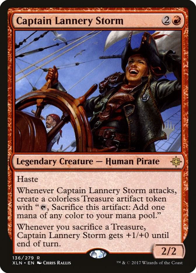 Captain Lannery Storm 136 card from Promo Pack: Core Set 2020