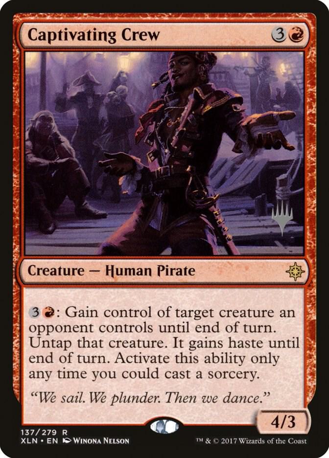 Captivating Crew 137 card from Promo Pack: Core Set 2020
