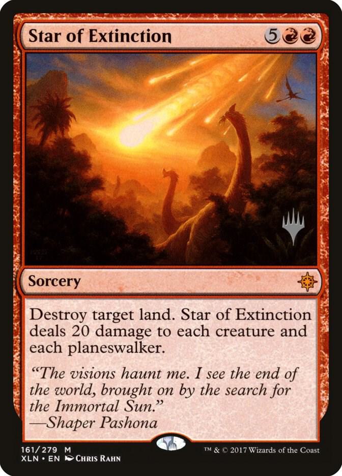 Star of Extinction 161 card from Promo Pack: Core Set 2020