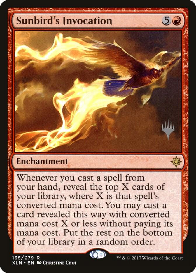 Sunbird's Invocation 165 card from Promo Pack: Core Set 2020