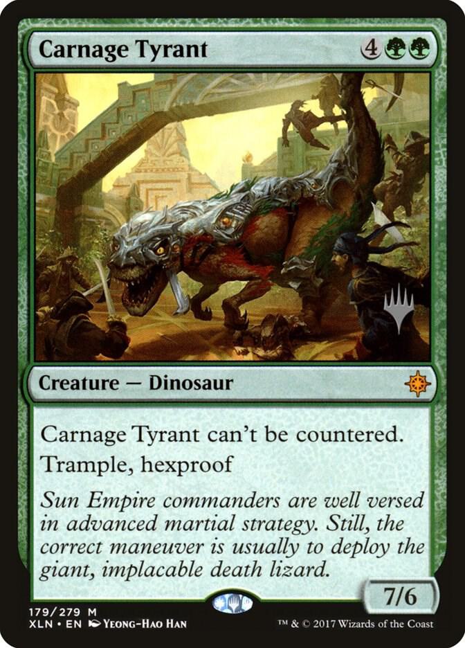 Carnage Tyrant 179 card from Promo Pack: Core Set 2020