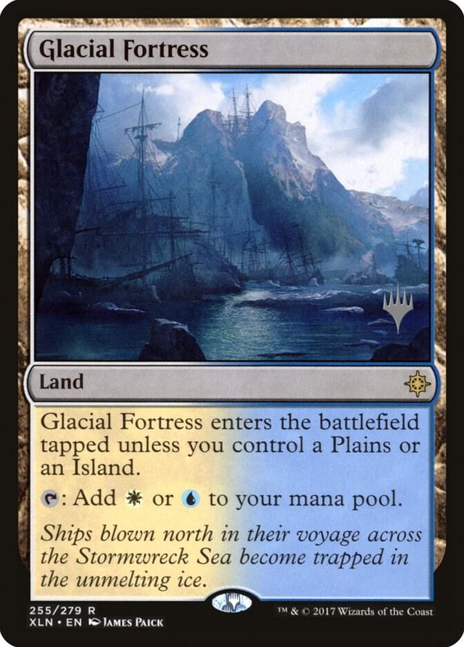 Glacial Fortress 255 card from Promo Pack: Core Set 2020