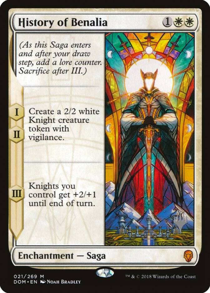 History of Benalia 21 card from Promo Pack: Core Set 2020