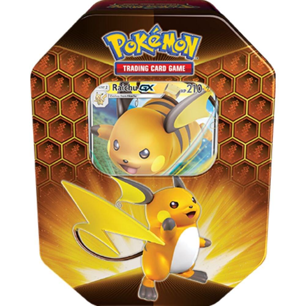 Hidden Fates Tin [Raichu GX] card from Hidden Fates