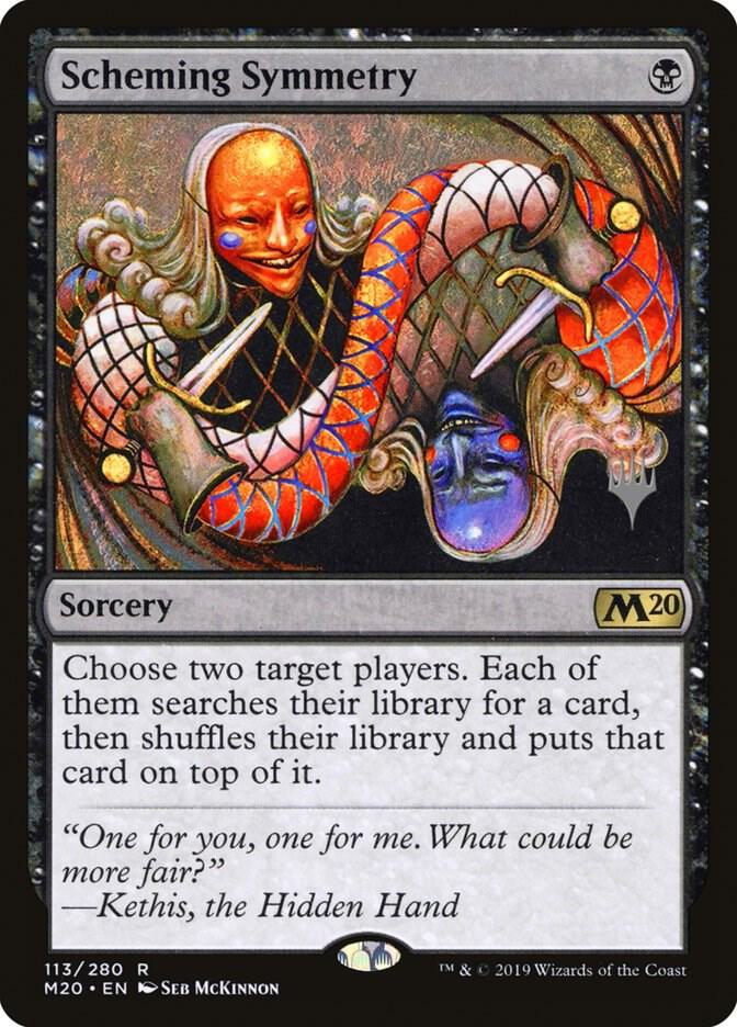 Scheming Symmetry 113 card from Promo Pack: Core Set 2020
