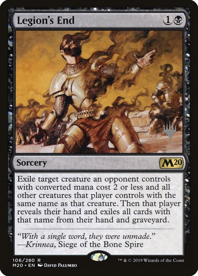 Legion's End 106 card from Promo Pack: Core Set 2020