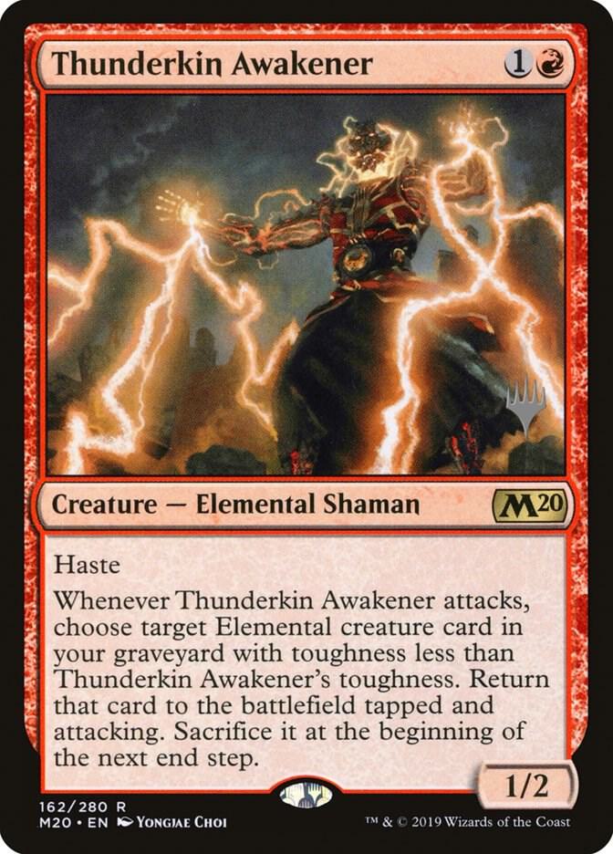 Thunderkin Awakener 162 card from Promo Pack: Core Set 2020