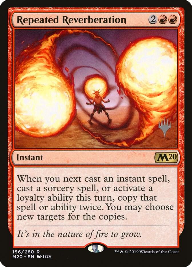 Repeated Reverberation 156 card from Promo Pack: Core Set 2020