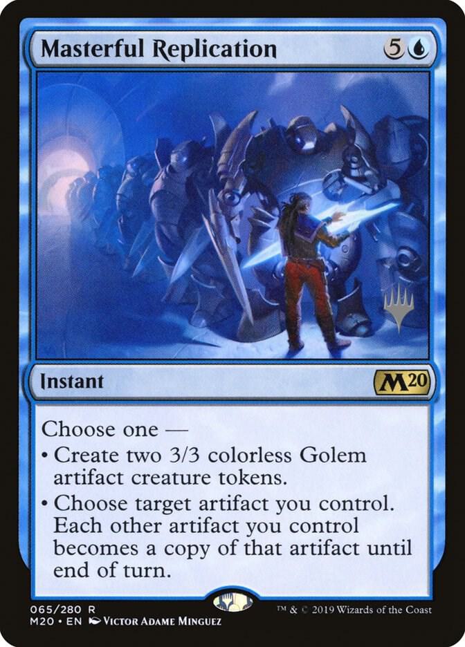 Masterful Replication 65 card from Promo Pack: Core Set 2020