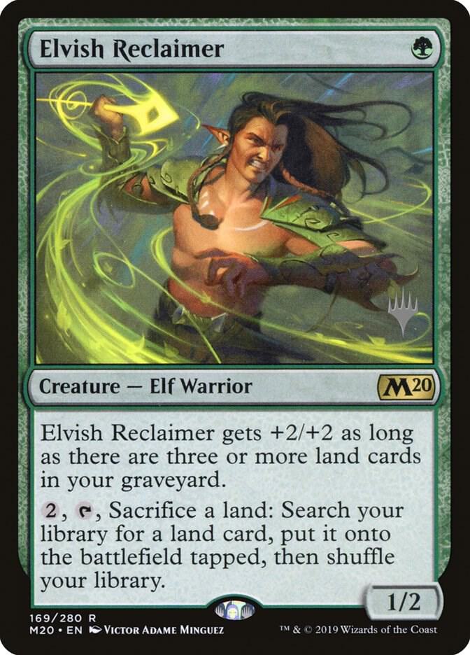 Elvish Reclaimer 169 card from Promo Pack: Core Set 2020