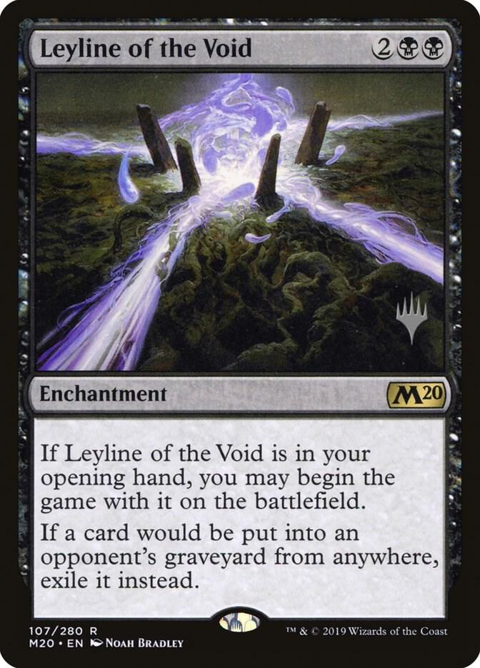Leyline of the Void 107 card from Promo Pack: Core Set 2020