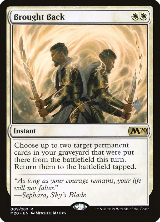 Brought Back 9 card from Promo Pack: Core Set 2020