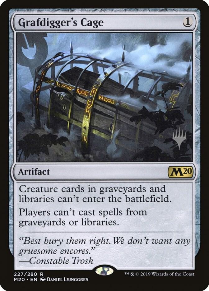 Grafdigger's Cage 227 card from Promo Pack: Core Set 2020