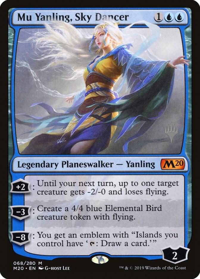 Mu Yanling, Sky Dancer 68 card from Promo Pack: Core Set 2020