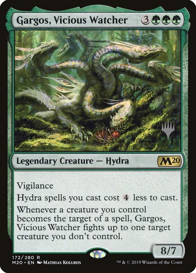 Gargos, Vicious Watcher 172 card from Promo Pack: Core Set 2020