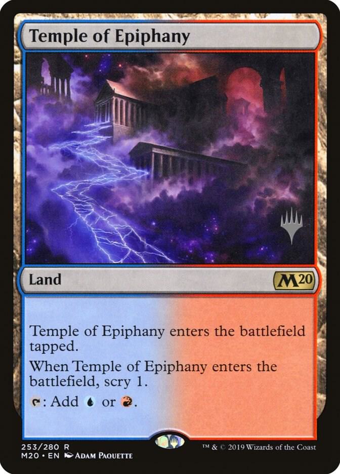 Temple of Epiphany 253 card from Promo Pack: Core Set 2020