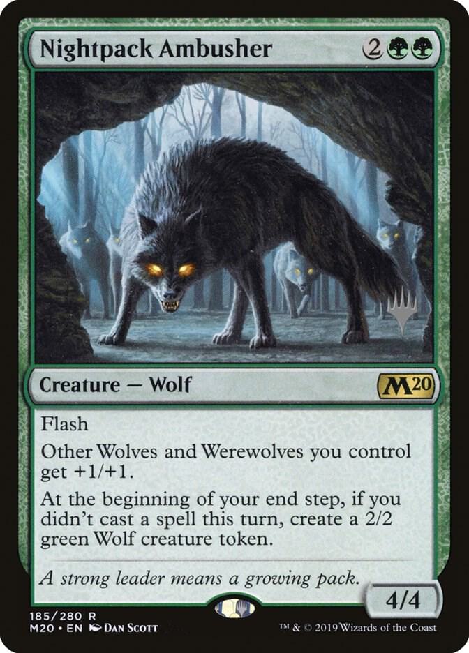 Nightpack Ambusher 185 card from Promo Pack: Core Set 2020